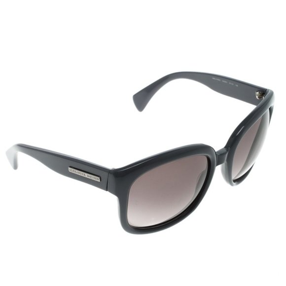 ALEXANDER MCQUEEN Gray SUNGLASSES AMQ 4190/S G3GEU main image 4